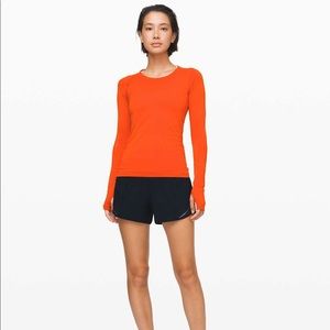 Lululemon run swiftly long sleeve shirt size 6